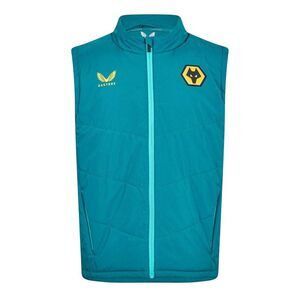 Castore Mens Wolverhampton Wanderers FC Vest / Bay Green
